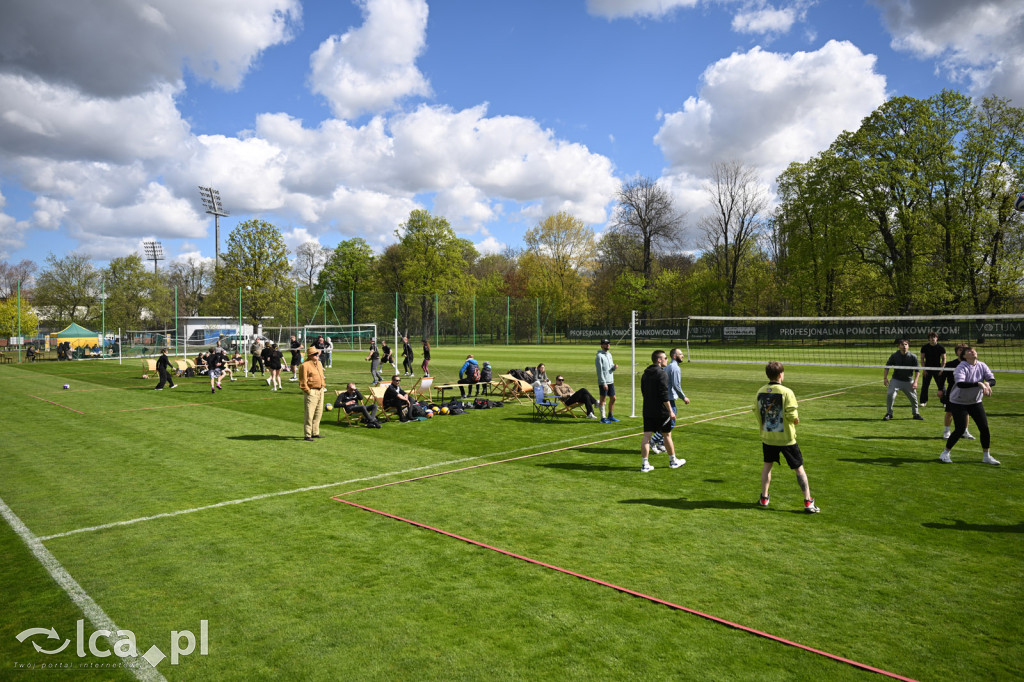 Wiosenna siatkówka w Parku Miejskim
