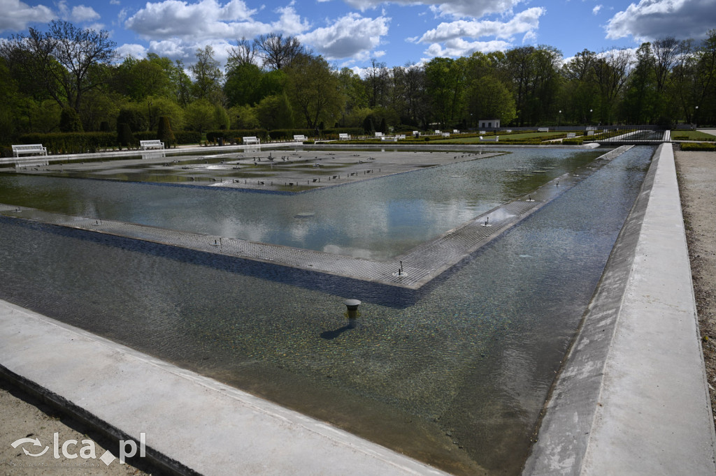 Spóźniona wiosna nadrabia czas w parku