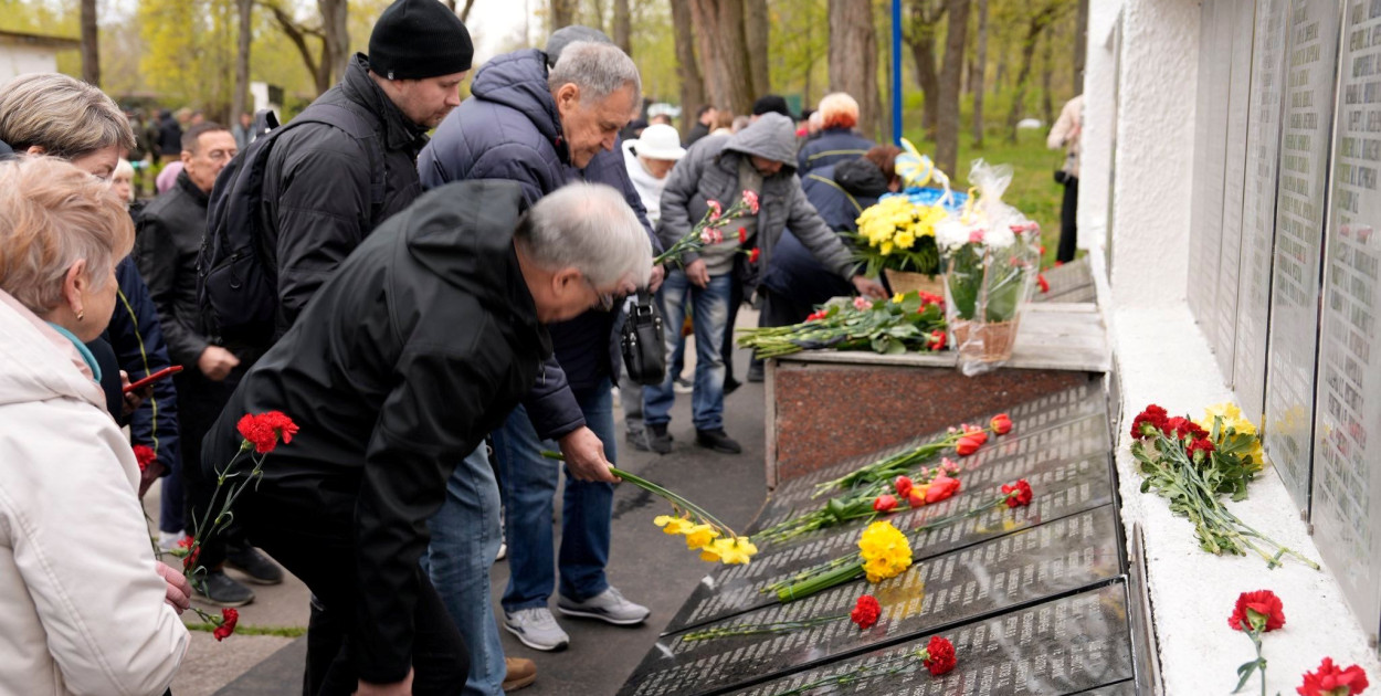 Podniesiński w Czarnobylu na rocznicy katastrofy