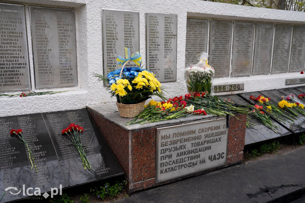 Podniesiński w Czarnobylu na rocznicy katastrofy