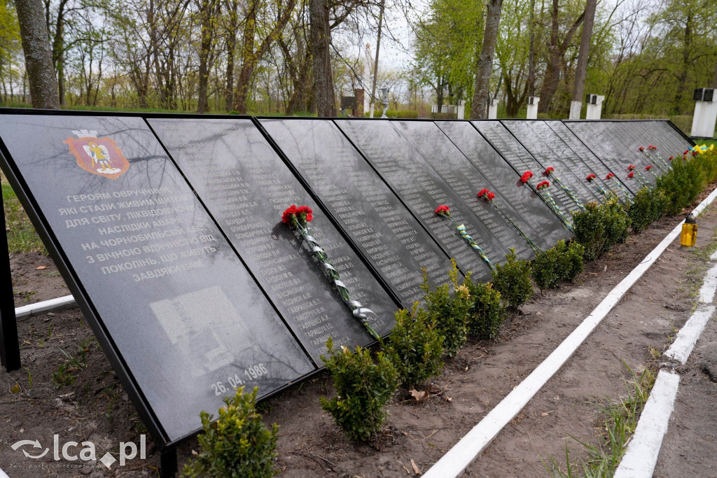 Podniesiński w Czarnobylu na rocznicy katastrofy