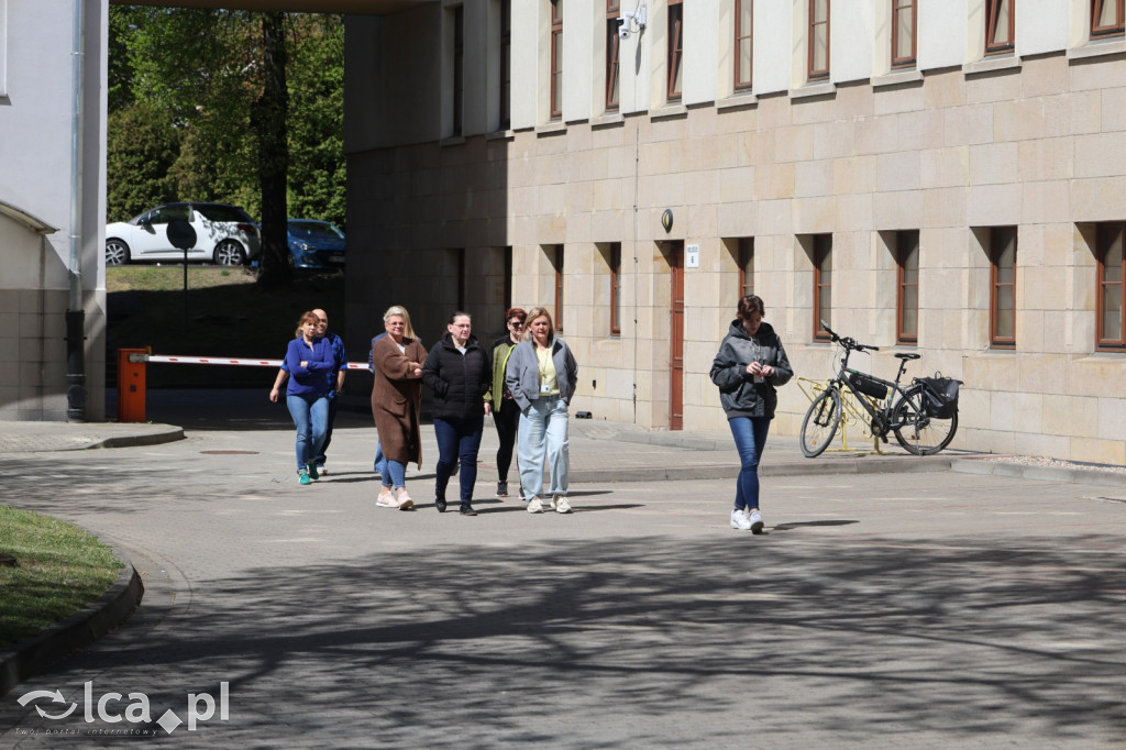 Protest przed legnickim ZUSem!