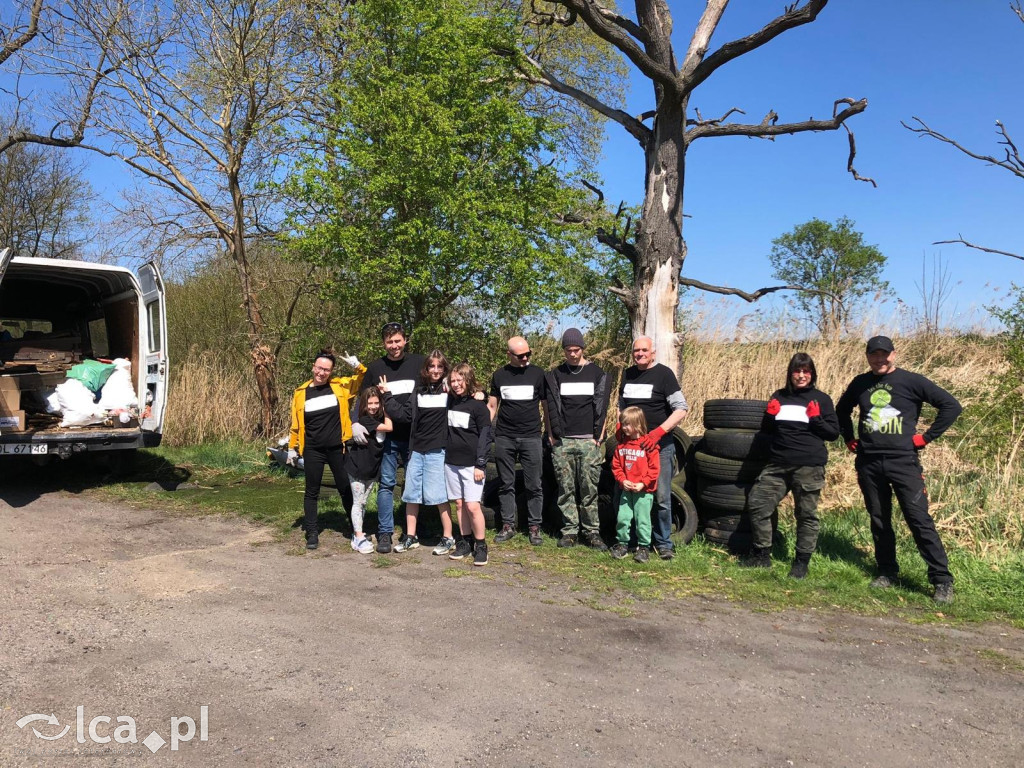 Wspólna akcja sprzątania w gminie Kunice