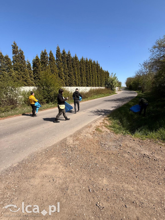Wspólna akcja sprzątania w gminie Kunice