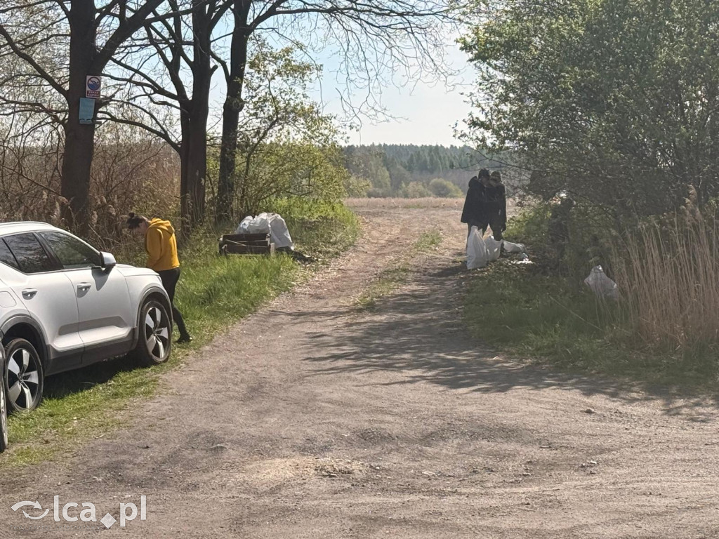 Wspólna akcja sprzątania w gminie Kunice