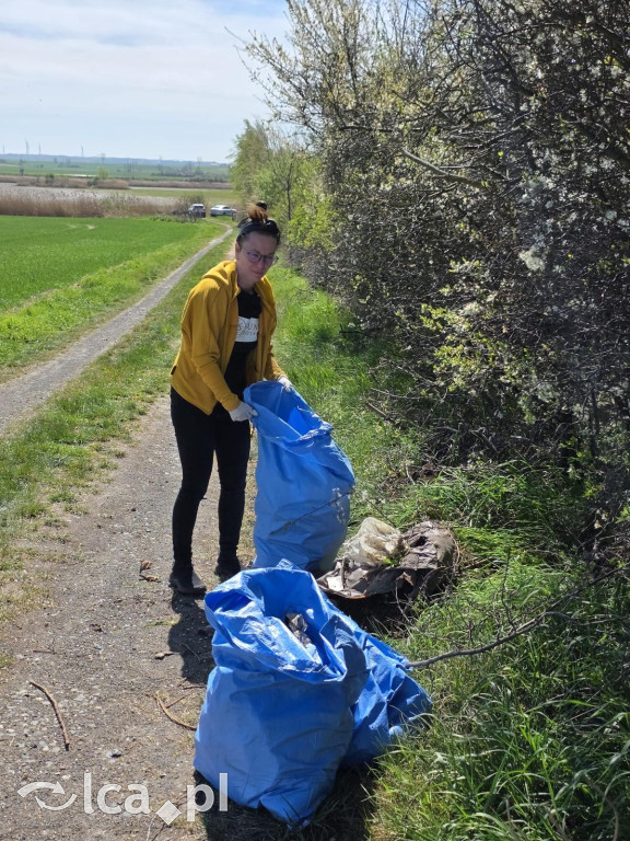 Wspólna akcja sprzątania w gminie Kunice