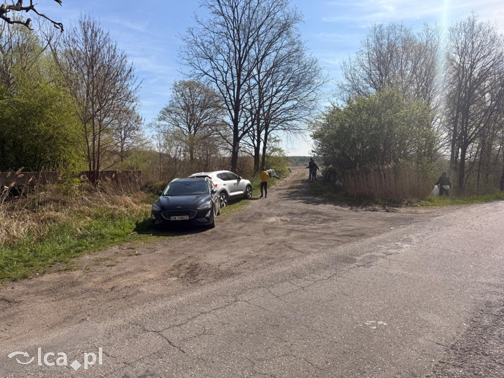 Wspólna akcja sprzątania w gminie Kunice