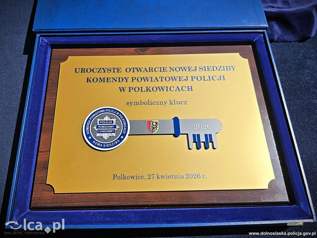 Polkowicka policja ma nową siedzibę
