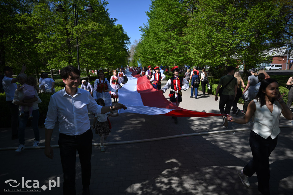 Na Alei Orła Białego królowała biało-czerwona