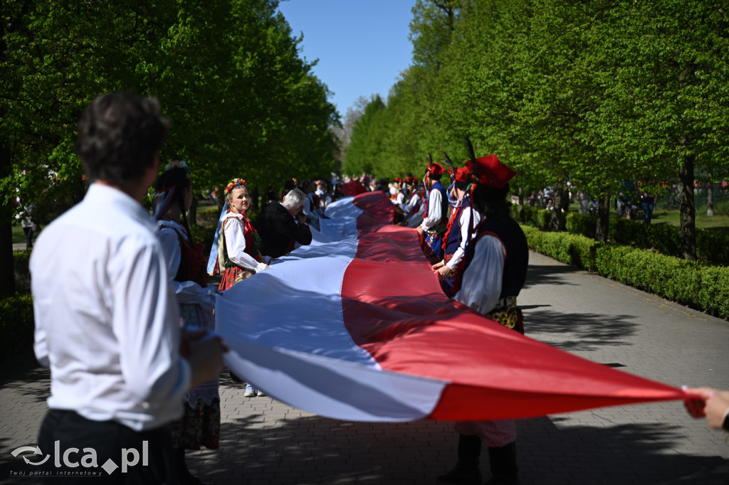 Na Alei Orła Białego królowała biało-czerwona
