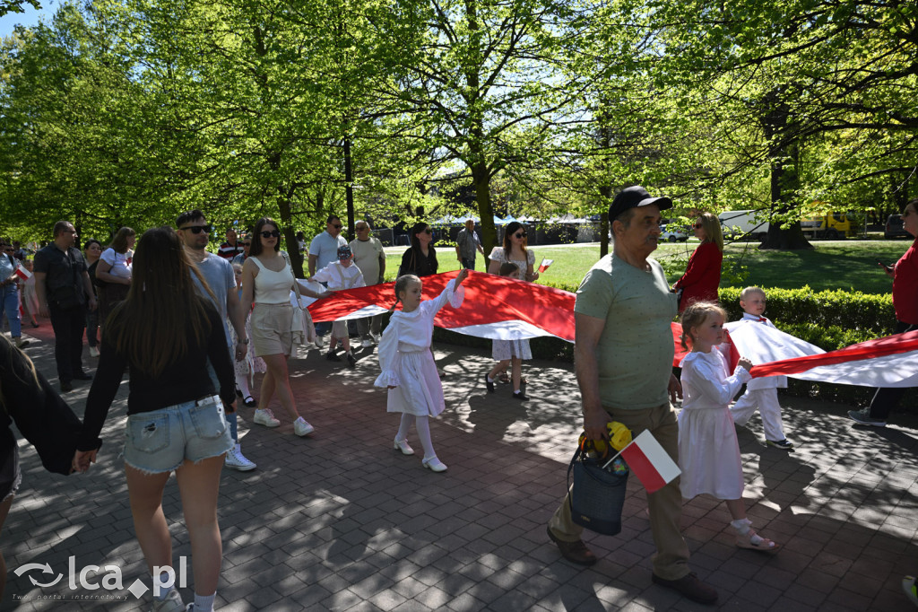 Na Alei Orła Białego królowała biało-czerwona