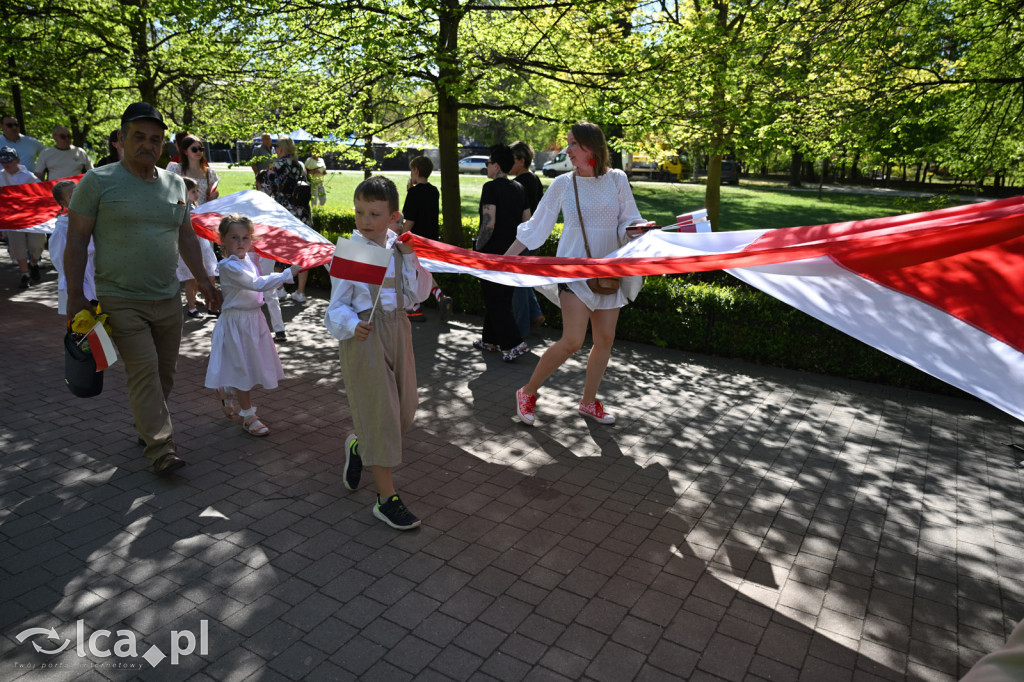 Na Alei Orła Białego królowała biało-czerwona