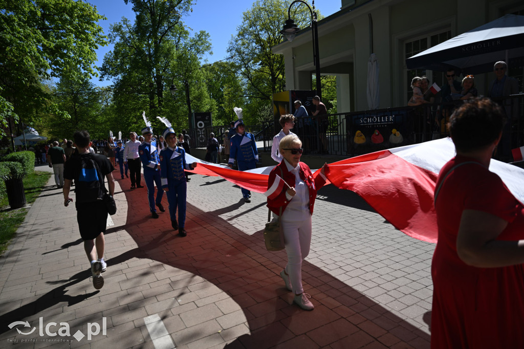 Na Alei Orła Białego królowała biało-czerwona