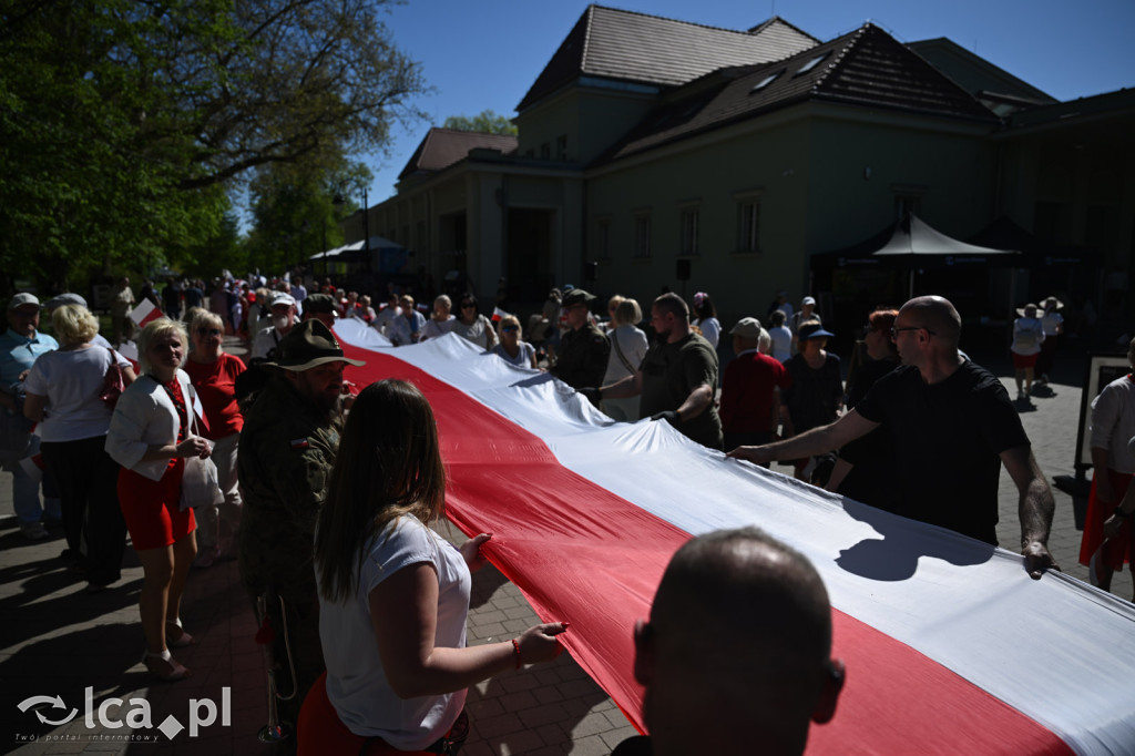 Na Alei Orła Białego królowała biało-czerwona