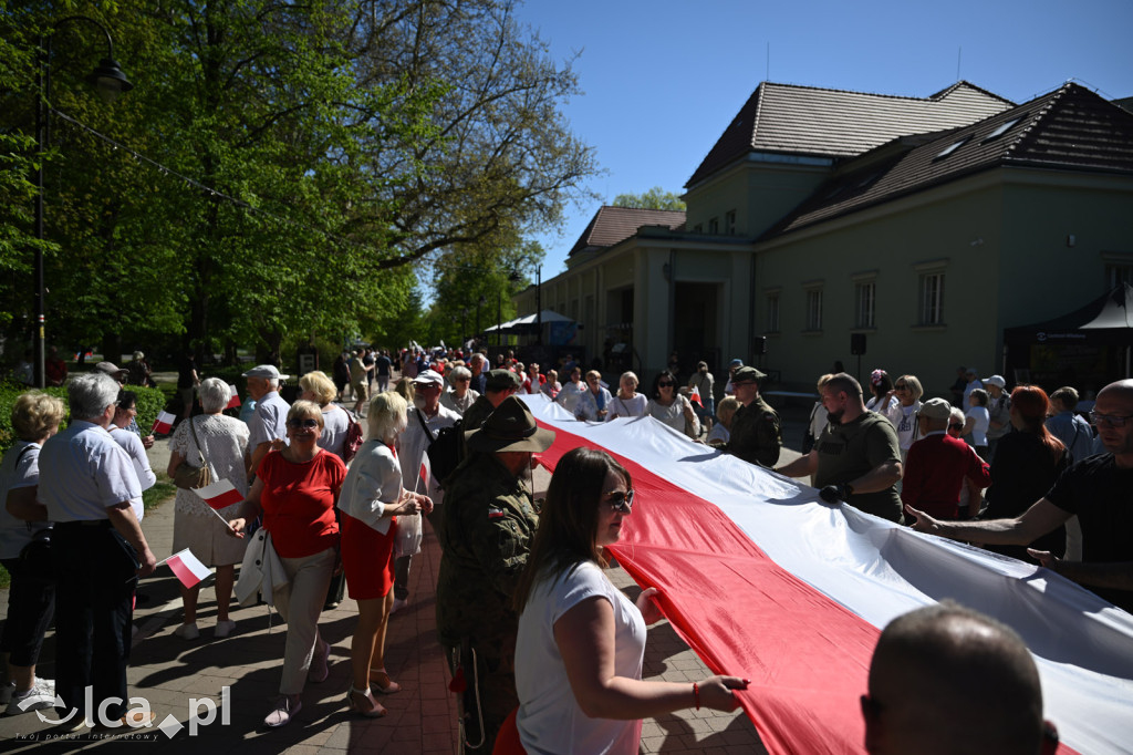 Na Alei Orła Białego królowała biało-czerwona
