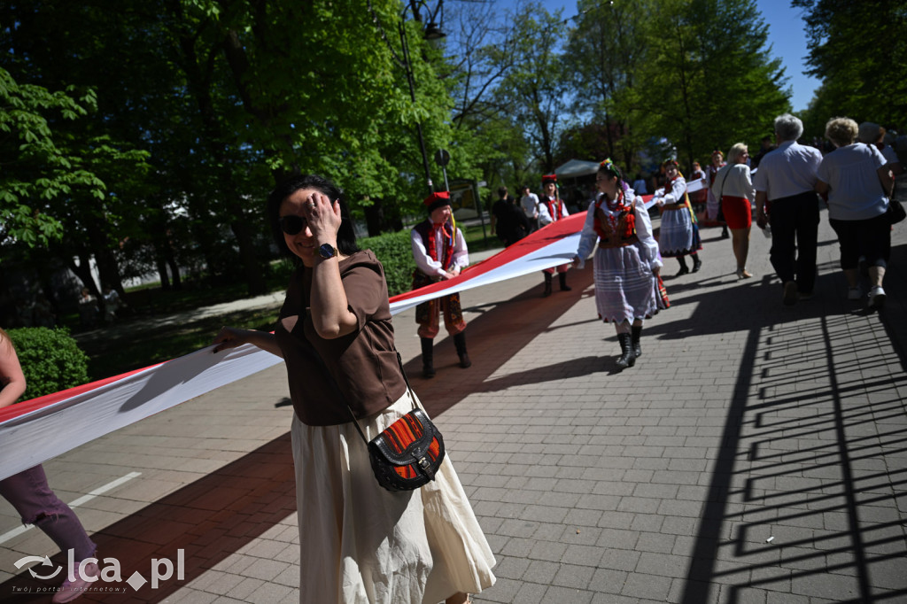 Na Alei Orła Białego królowała biało-czerwona