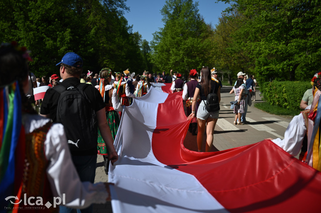 Na Alei Orła Białego królowała biało-czerwona