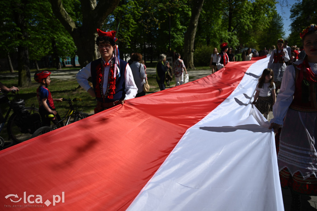 Na Alei Orła Białego królowała biało-czerwona