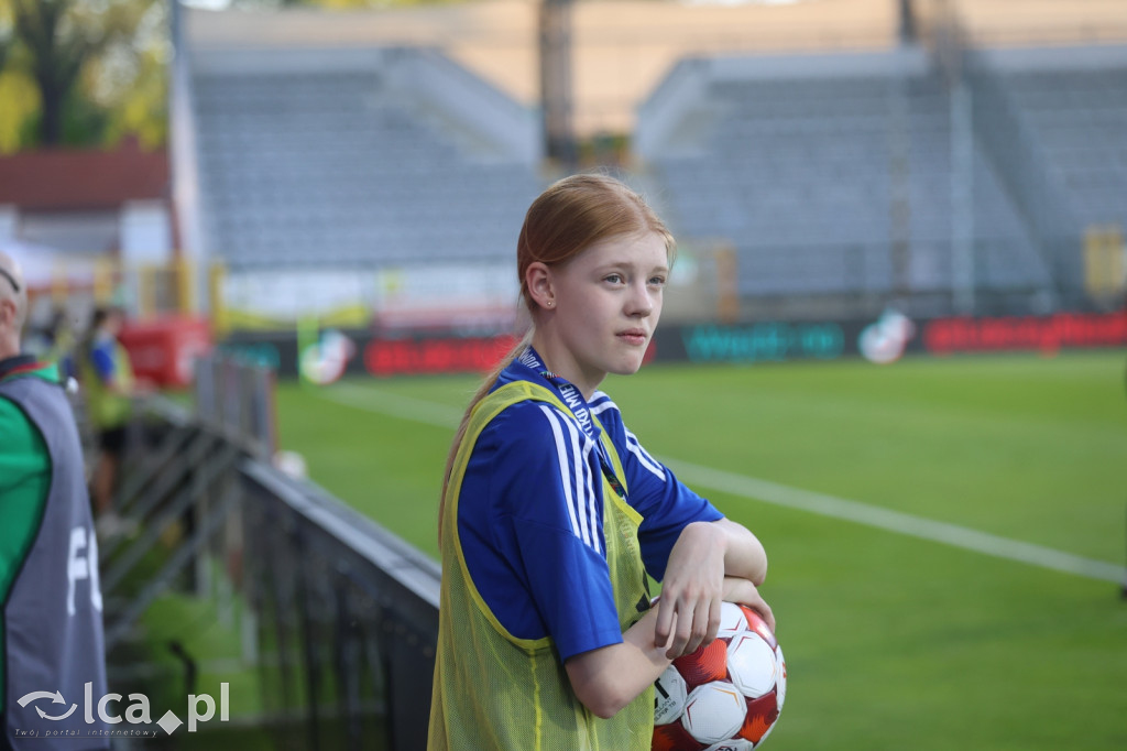 Kibice na meczu Miedź Legnica - Stal Mielec