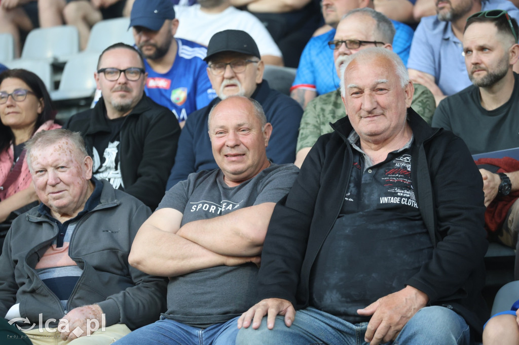 Kibice na meczu Miedź Legnica - Stal Mielec