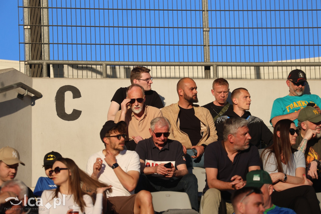 Kibice na meczu Miedź Legnica - Stal Mielec