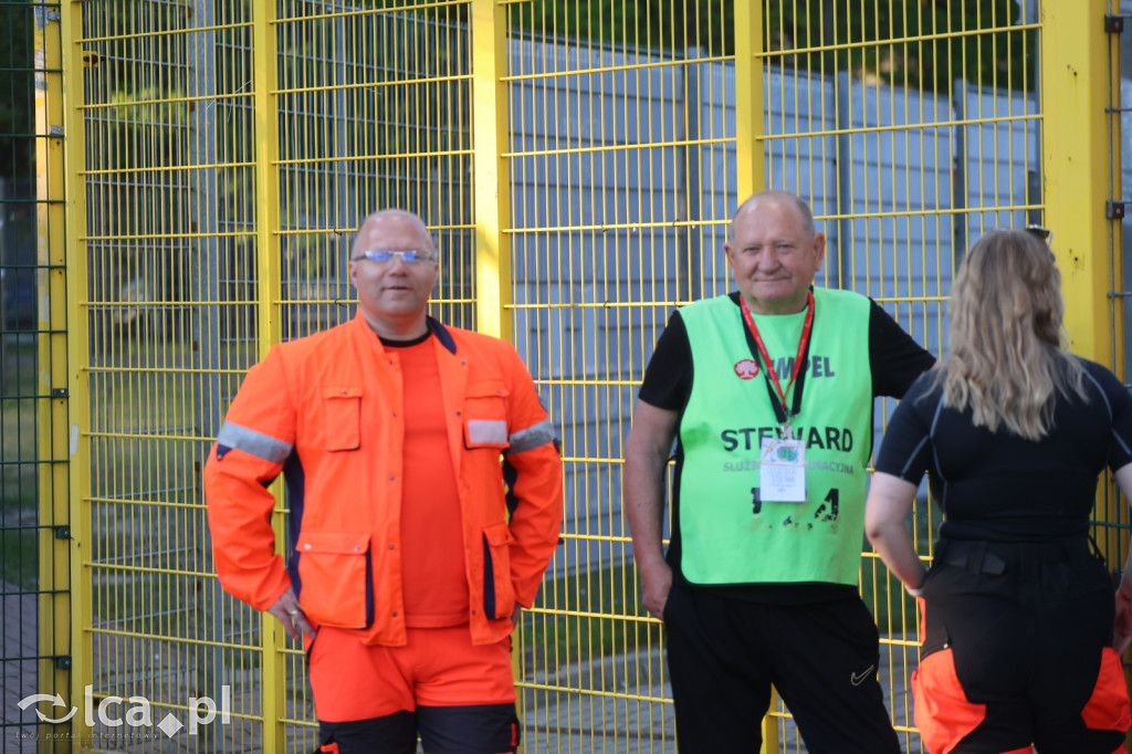 Kibice na meczu Miedź Legnica - Stal Mielec