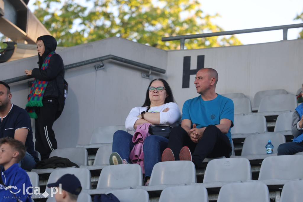 Kibice na meczu Miedź Legnica - Stal Mielec