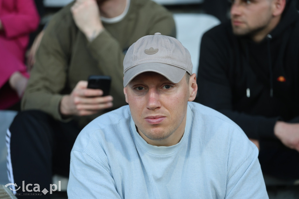 Kibice na meczu Miedź Legnica - Stal Mielec