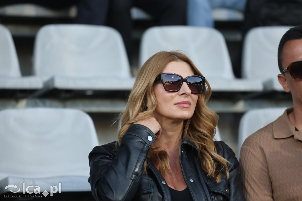 Kibice na meczu Miedź Legnica - Stal Mielec