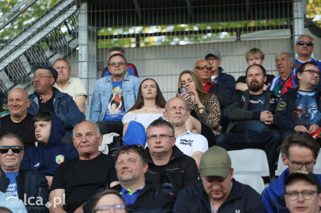Kibice na meczu Miedź Legnica - Stal Mielec