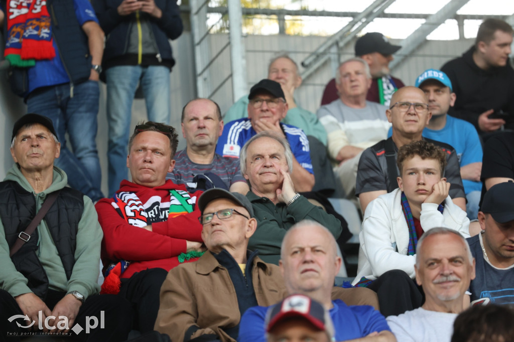 Kibice na meczu Miedź Legnica - Stal Mielec