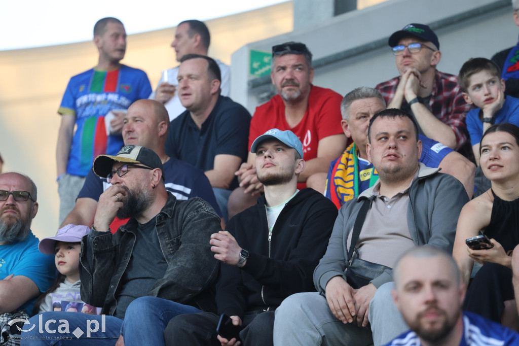 Kibice na meczu Miedź Legnica - Stal Mielec