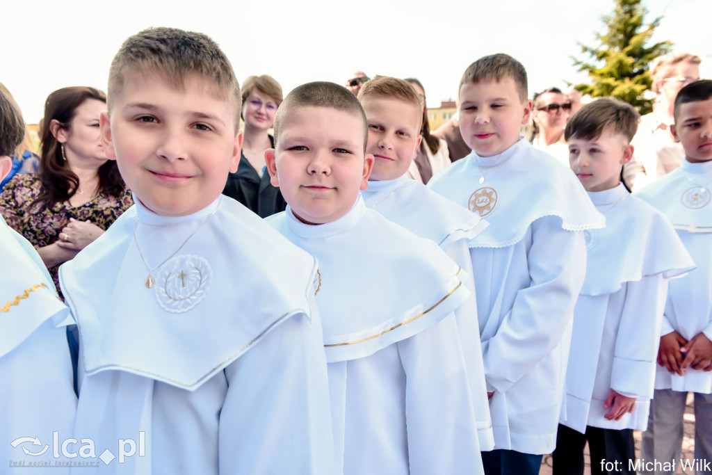 Komunijne chwile w parafii na Koperniku