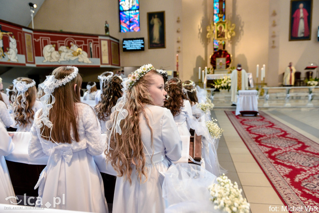 Komunijne chwile w parafii na Koperniku