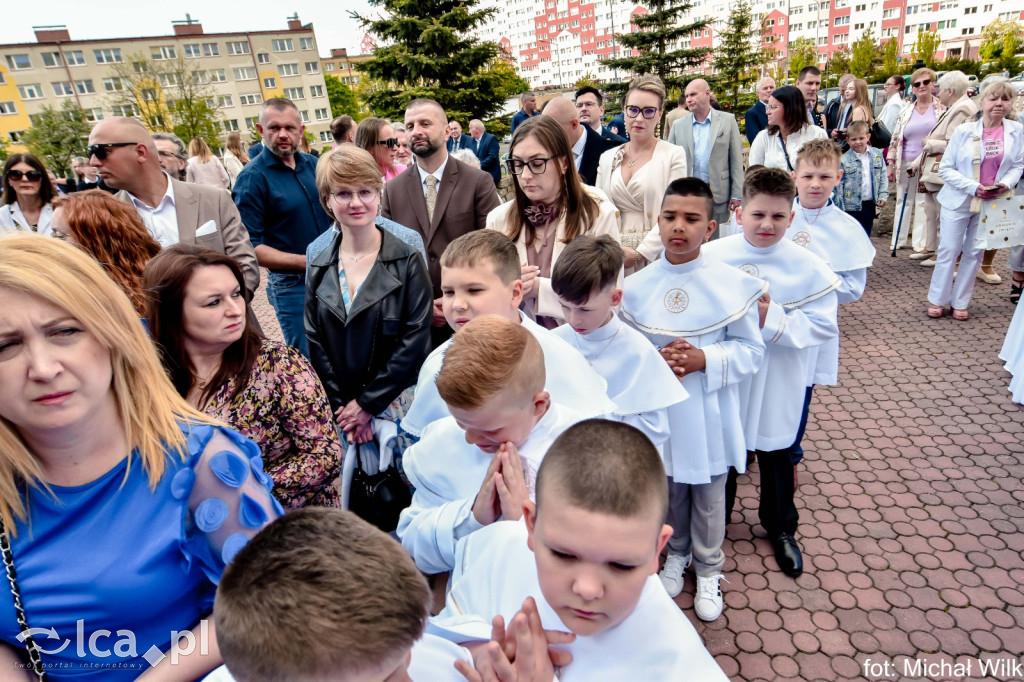 Komunijne chwile w parafii na Koperniku