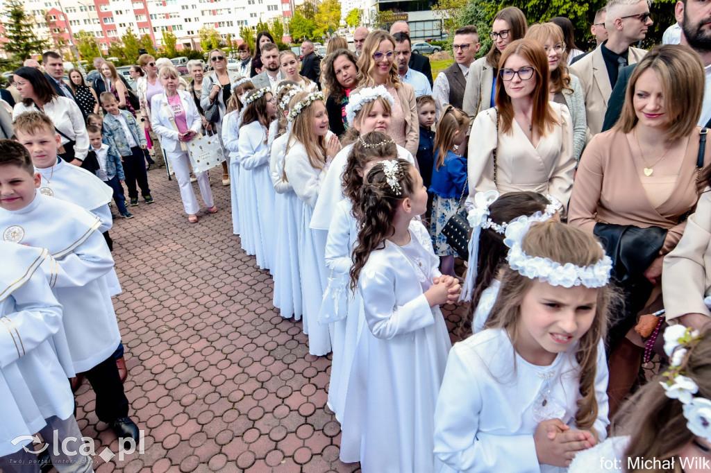 Komunijne chwile w parafii na Koperniku