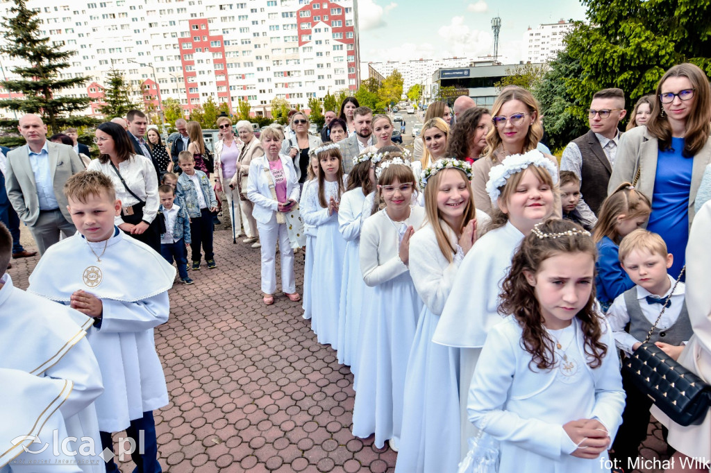 Komunijne chwile w parafii na Koperniku