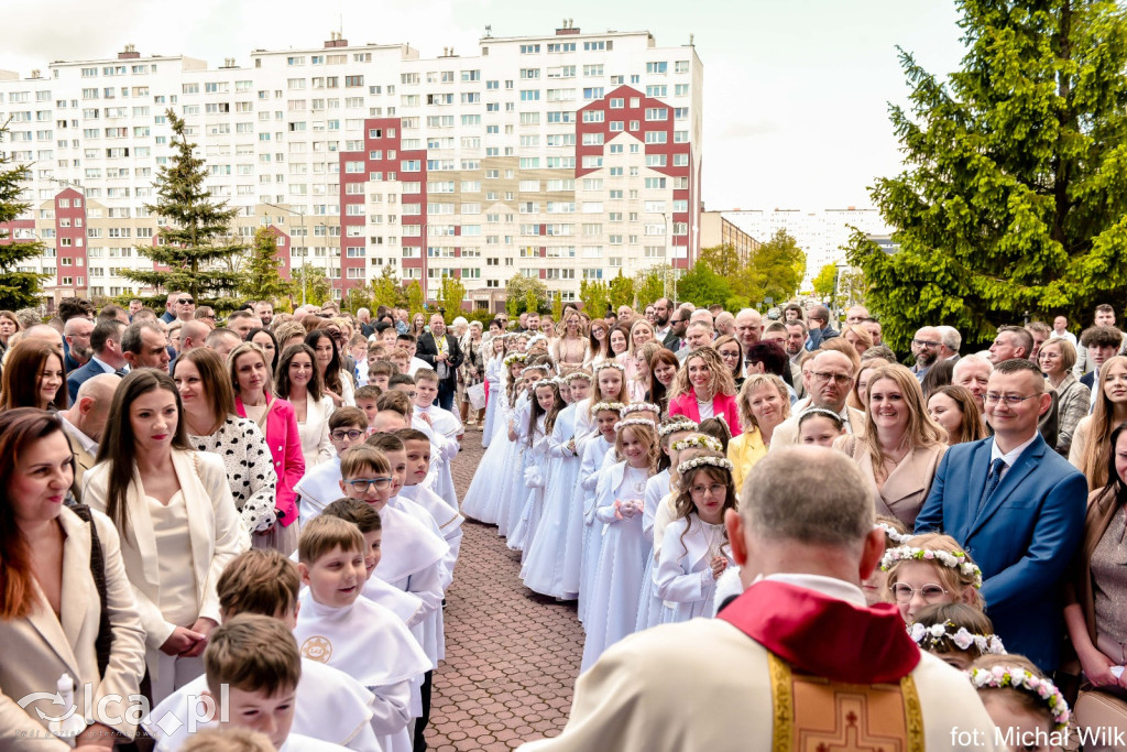 Komunijne chwile w parafii na Koperniku