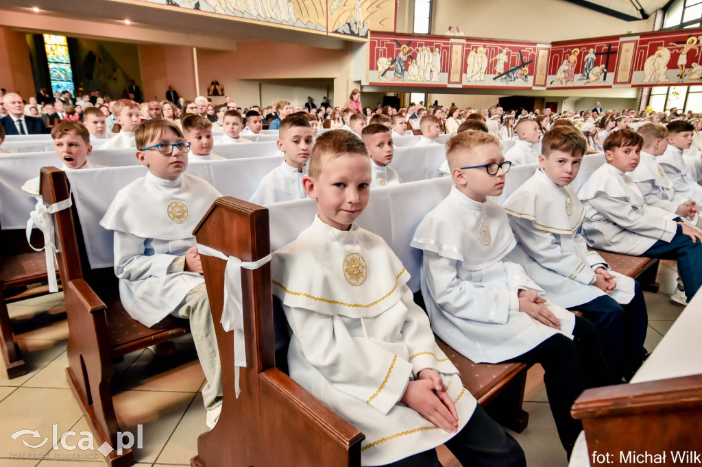 Komunijne chwile w parafii na Koperniku