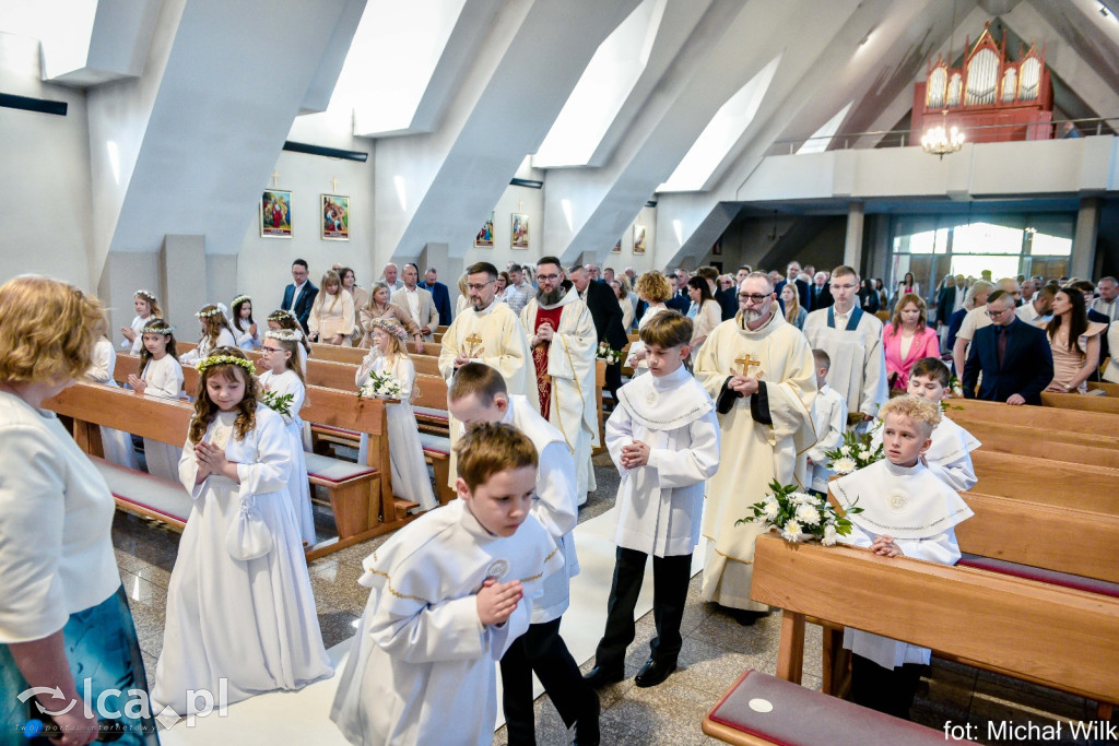 Komunia w kościele pw. Matki Bożej Częstochowskiej