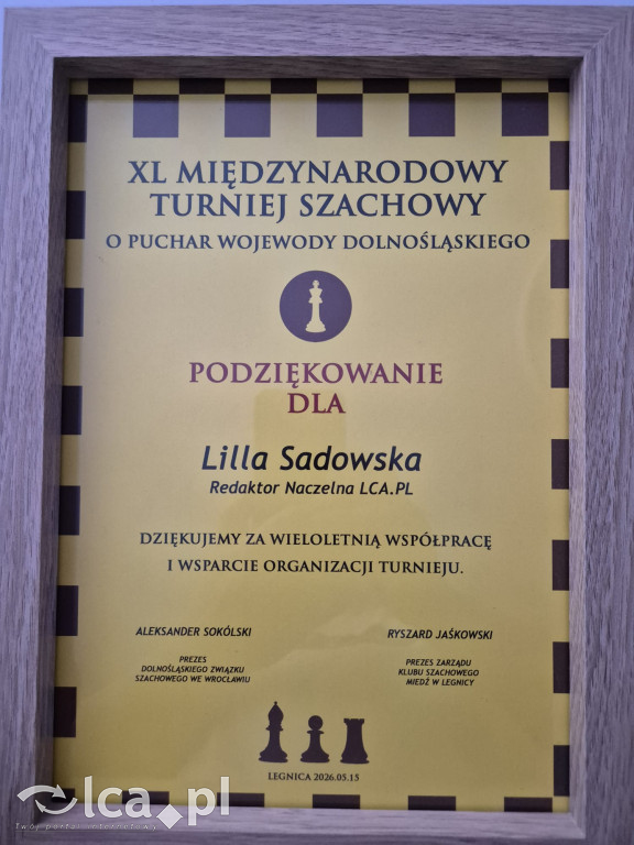 Eduardas Rozentalis triumfuje w Legnicy