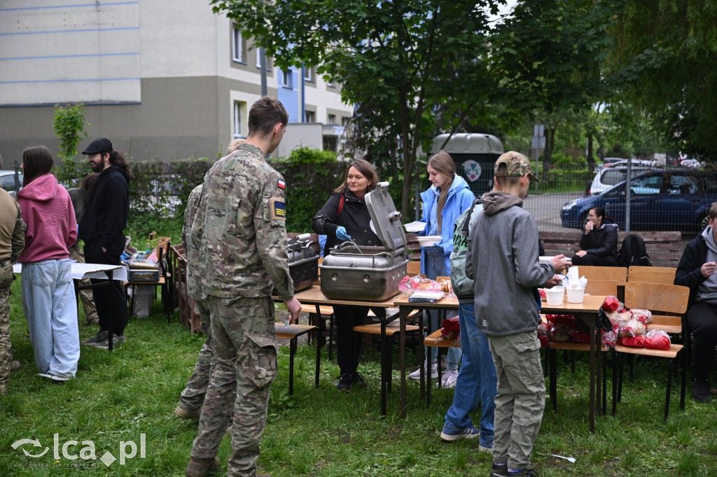 Wojskowy piknik u Zawiszy Czarnego