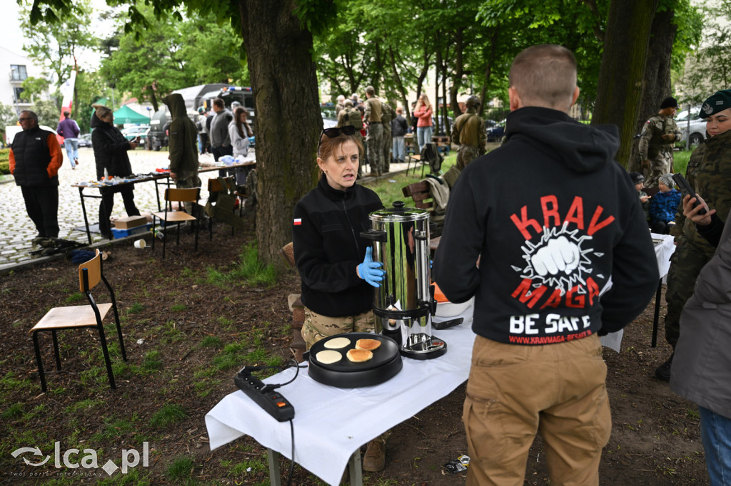 Wojskowy piknik u Zawiszy Czarnego