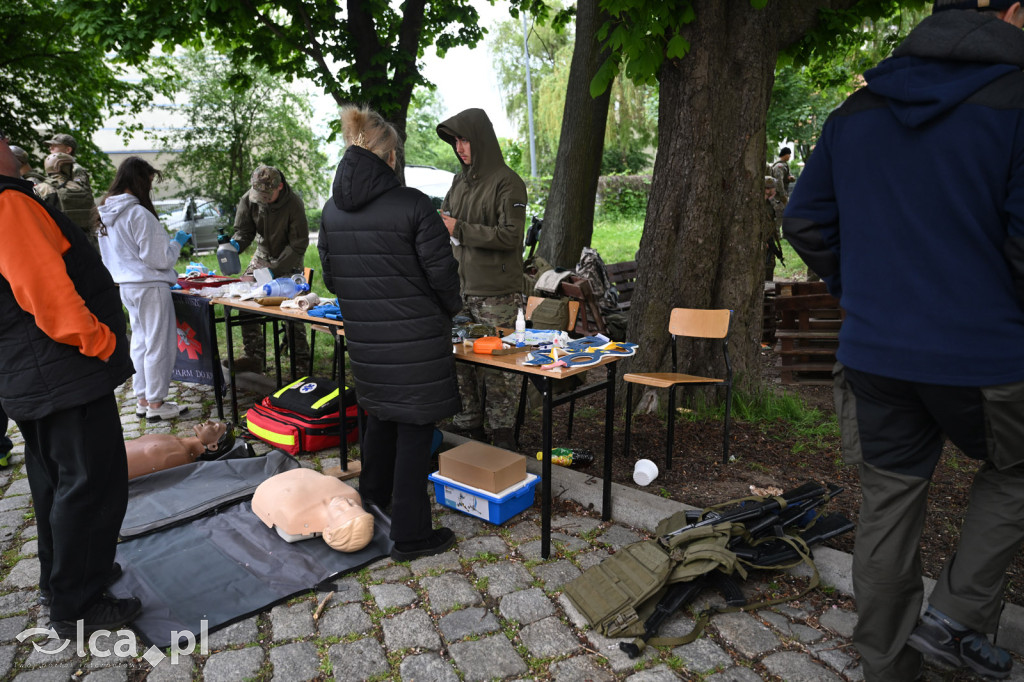 Wojskowy piknik u Zawiszy Czarnego