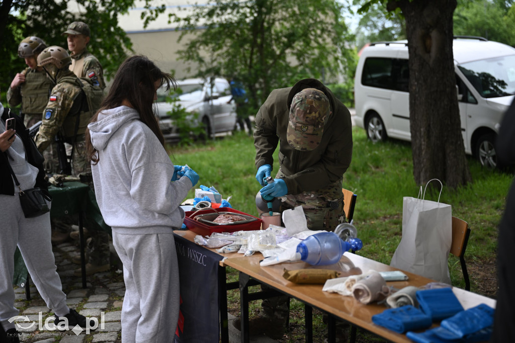 Wojskowy piknik u Zawiszy Czarnego