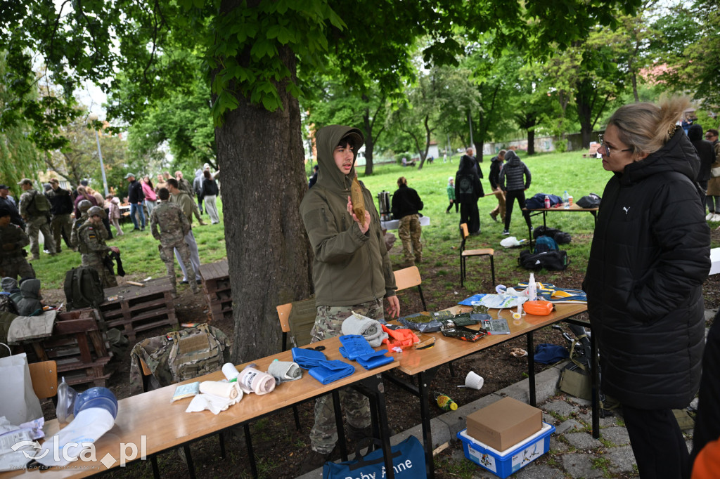 Wojskowy piknik u Zawiszy Czarnego