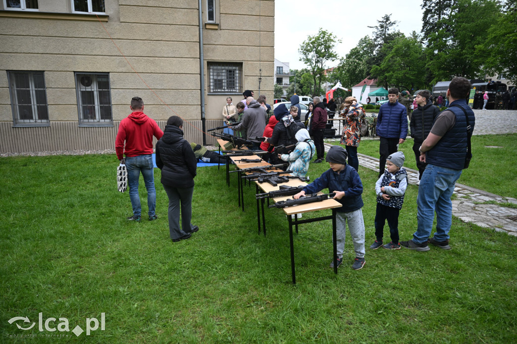 Wojskowy piknik u Zawiszy Czarnego