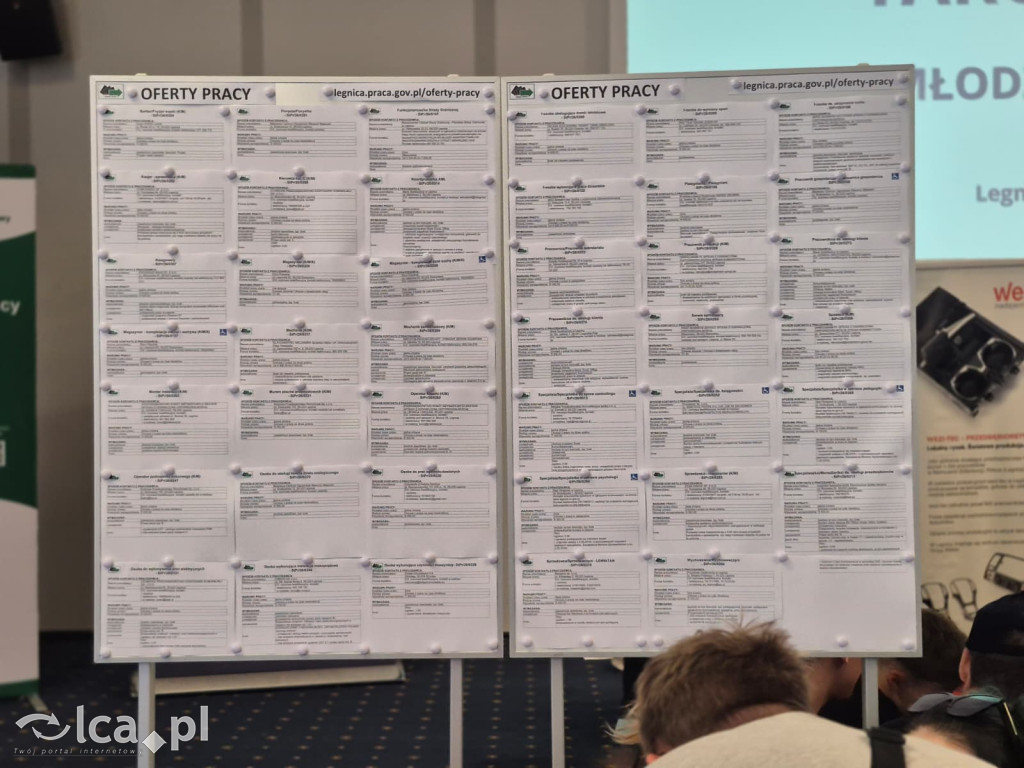 Tłumy młodych na targach pracy w Qubusie