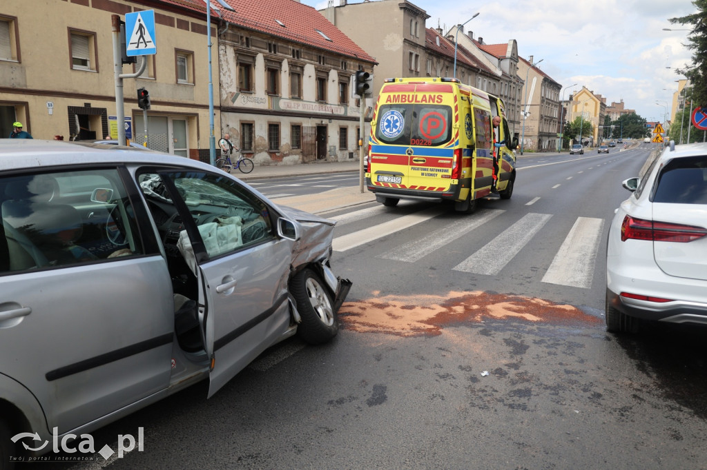 Próbowała skręcić mimo zakazu