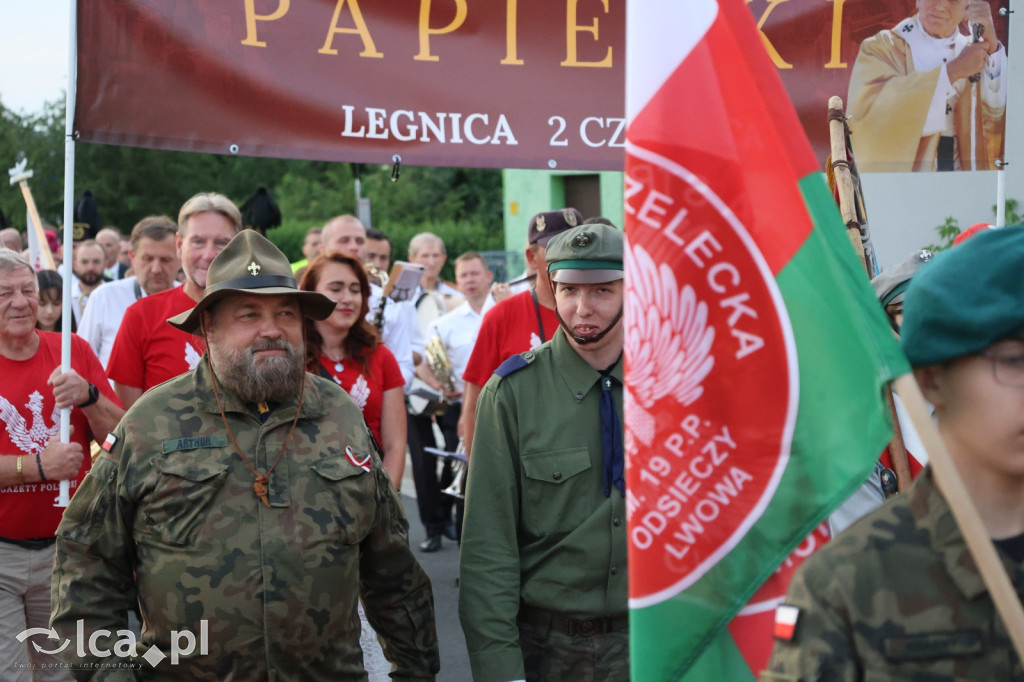 Legniczanie uczcili Jana Pawła II marszem pamięci